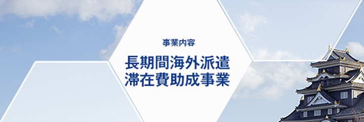 事業内容 長期間海外派遣滞在費助成事業