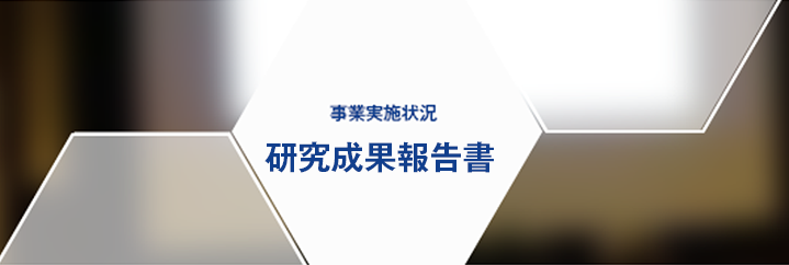 事業実施状況 研究成果報告書